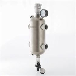 Гидрострелка Valtec VAR05, 1 1/4" Нр, нерж сталь, со встроенным сепаратором - фото 32874
