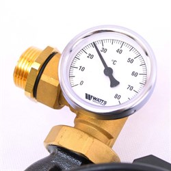 Группа насосно-смесительная Watts FWR для коллектора с насосом Wilo RS25/6-3, диапазон 20-50°C (10004260) - фото 35040