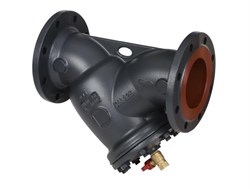 Фильтр сетчатый фланцевый чугун Danfoss FVF с краном для слива Ду 65 Ру16 (065B7732) - фото 36017