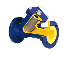 Фильтр сетчатый фланцевый Zetkama 821А чугун Ду 15 Ру16 (821А-015-С50) - фото 36054