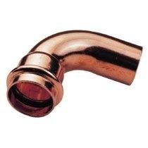Угольник пресс для медных труб Banninger (IBP) 90° однораструбный 28 - фото 44409