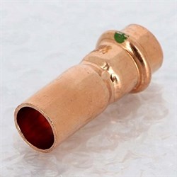 Муфта редукционная однораструбная пресс для медных труб Viega 28 x 18 - фото 44885
