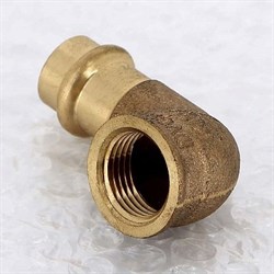 Угол ВР пресс для медных труб Viega 12 x 1/2" - фото 45139