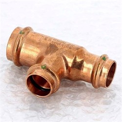 Тройник редукционный пресс для медных труб Viega 35 x 35 x 22 - фото 45442