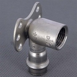 Водорозетка пресс для труб из нержавеющей стали Viega 22 x 3/4" - фото 45743