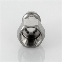 Муфта ВР пресс для труб из нержавеющей стали Valtec 12 x 1/2" - фото 46070