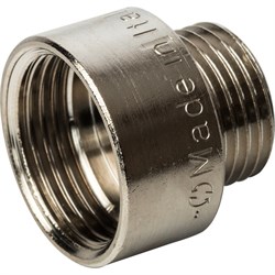 Переходник НВ никелированный Stout 1" x 2" - фото 47296