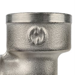 Угол переходной ВВ никелированный Stout 1" x 3/4" - фото 47470