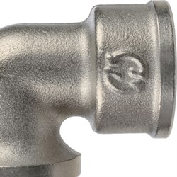 Угол с упором НВ никелированный Stout 3/4" - фото 47530