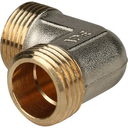 Угол НР обжимной для мeталлопластиковых труб Stout 32 x 1 1/4" - фото 49034