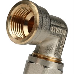Угол ВР обжимной для мeталлопластиковых труб Stout 20 x 1/2" - фото 49064