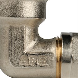 Угол ВР обжимной для мeталлопластиковых труб Stout 20 x 1/2" - фото 49065