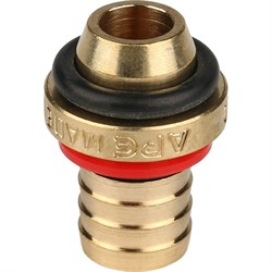 Тройник ВР обжимной для мeталлопластиковых труб Stout 20 x 1/2" - фото 49293