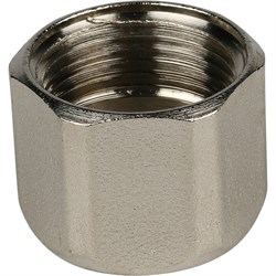 Водорозетка проходная обжимная для мeталлопластиковых труб Stout 20 x 1/2" - фото 49441