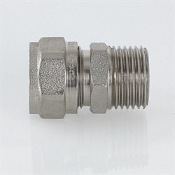 Муфта НР обжимная для мeталлопластиковых труб Valtec 16 x 3/4" - фото 49453