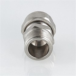Муфта НР обжимная для мeталлопластиковых труб Valtec 16 x 3/4" - фото 49454