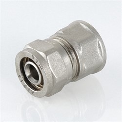 Муфта ВР обжимная для мeталлопластиковых труб Valtec 32 x 1 1/4" - фото 49540
