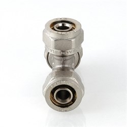 Тройник обжимной для мeталлопластиковых труб Valtec 32 - фото 49597