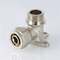 Водорозетка НР обжимная для мeталлопластиковых труб Valtec 16 x 1/2" - фото 49834