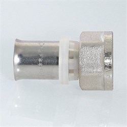 Муфта ВР пресс для мeталлопластиковых труб Valtec 16 x 1/2" - фото 50829