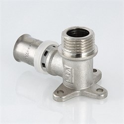 Водорозетка НР пресс для мeталлопластиковых труб Valtec 16 x 1/2" - фото 51281