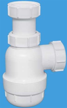 Сифон для раковины без выпуска 1 1/2" McALPINE (MRSK2-NW) - фото 52568