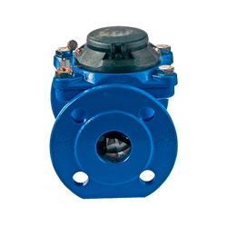 Счётчик х/в турбинный фланцевый Тепловодомер ВСХН Ду 50 Ру16 50°С L=200мм - фото 55007