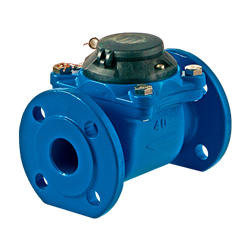 Счётчик х/в турбинный фланцевый Тепловодомер ВСХН Ду 50 Ру16 50°С L=200мм - фото 55008