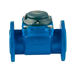 Счётчик х/в турбинный фланцевый Тепловодомер ВСХН Ду 50 Ру16 50°С L=200мм - фото 55009