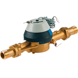 Счётчик х/в крыльчатый резьбовой импульсный одноструйный Тепловодомер ВСХНД 1 1/2" (Ду 40) Ру16 50°С L=300мм - фото 55032