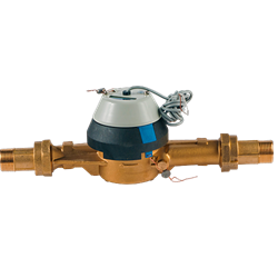 Счётчик х/в крыльчатый резьбовой импульсный одноструйный Тепловодомер ВСХНД 1 1/2" (Ду 40) Ру16 50°С L=300мм - фото 55033