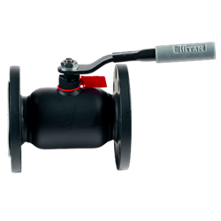 Кран шаровой стальной фланцевый Titan 11с67п Ду 80 Ру16 - фото 55509