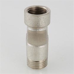 Эксцентрик латунный никелированный ВН Valtec 1/2" x 1/2" x 10 - фото 56048