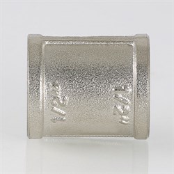 Муфта латунная никелированная ВВ Valtec 1" - фото 56325