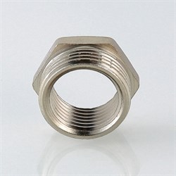 Футорка переходная латунная никелированная НВ Valtec 1 1/4" x 3/4" - фото 56463
