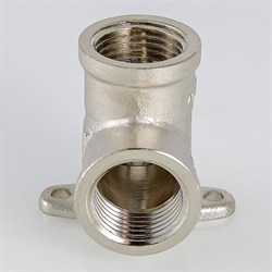 Водорозетка латунная никелированная ВР Valtec 1/2" - фото 56766