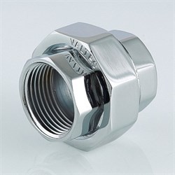 Сгон хромированный прямой ВВ Valtec 1/2" - фото 56897