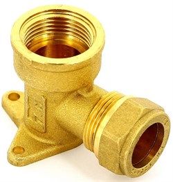 Водорозетка компрессионная для медных труб Tiemme 18 х 1/2" - фото 58650