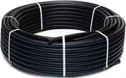ПНД труба ПТЗ ПЭ100 SDR17 Ру10 50x3.0 ГОСТ 18599-2001 бухта 100 м - фото 61589