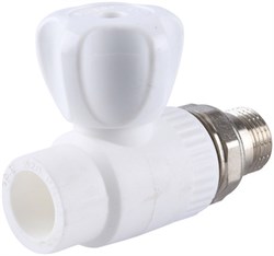 Кран шаровой разборный прямой с накидной гайкой Kalde 20 х 1/2" - фото 62987