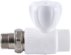 Кран шаровой разборный прямой с накидной гайкой Kalde 20 х 3/4" - фото 62991