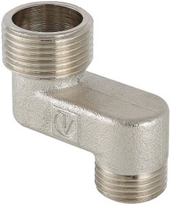Эксцентрик латунный никелированный НН Valtec 1" x 3/4" x 10 - фото 65081