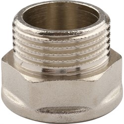 Переходник НВ никелированный Tiemme 3/4" х 1/2" - фото 65898