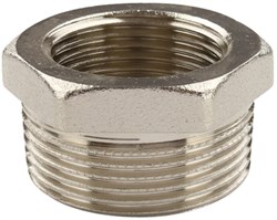Футорка НР никелированная Tiemme 1/2" х 1/4" - фото 66183