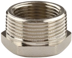 Футорка НР никелированная Tiemme 1 1/4" х 3/4" - фото 66208