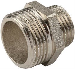 Ниппель НН никелированный Tiemme 2 1/2" х1 1/2" - фото 66573