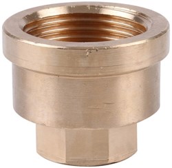 Муфта редукционная ВВ Viega 3/8" x 1/4" (бронза) - фото 66791