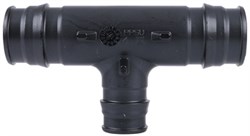 Тройник редукционный для сшитого полиэтилена Uponor (Q&E) 25 x 20 x 25 - фото 67605