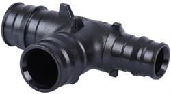 Тройник редукционный для сшитого полиэтилена Uponor (Q&E) 20 x 20 x 16 - фото 67692