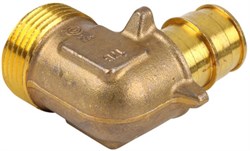 Угол НР для сшитого полиэтилена Uponor (Q&E) 25 x 3/4" - фото 67787